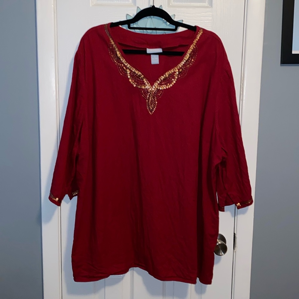 Sequin Detailed Tunic